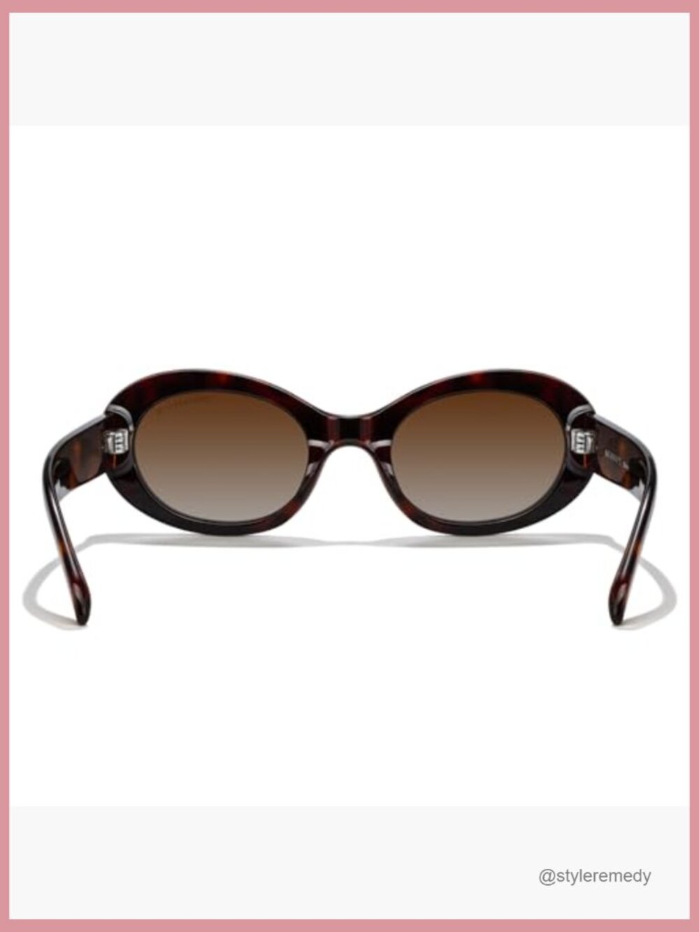 Modern Oval Round Acetate Sunglasses UV400 Polarized - Picture 4 of 7